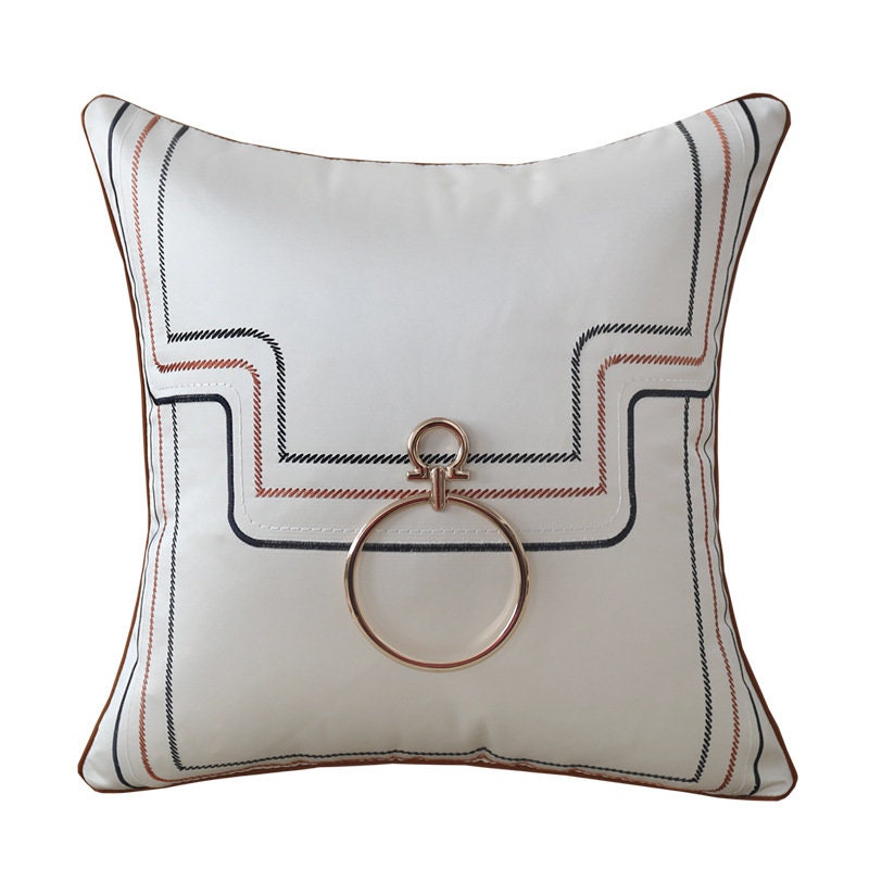 High End Pillow Cover, Designer Pillow , Embroidered Cushion Pillow
