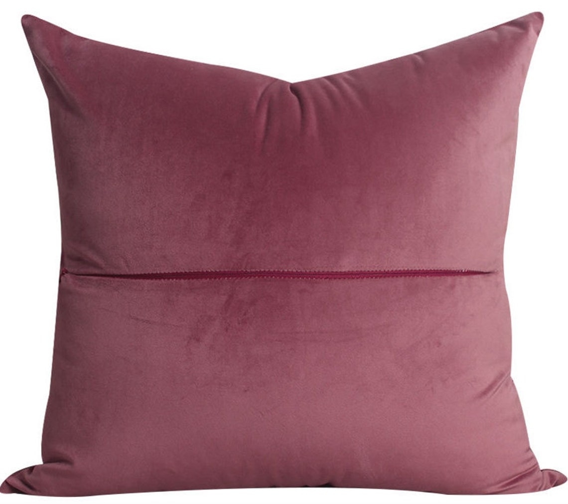 Navy Blue Velvet Throw Pillows Pillow Covers 20X20 Velvet Etsy