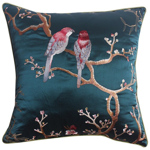 Cushion Cover Decorative Pillows Silk decorative silk pillow cover