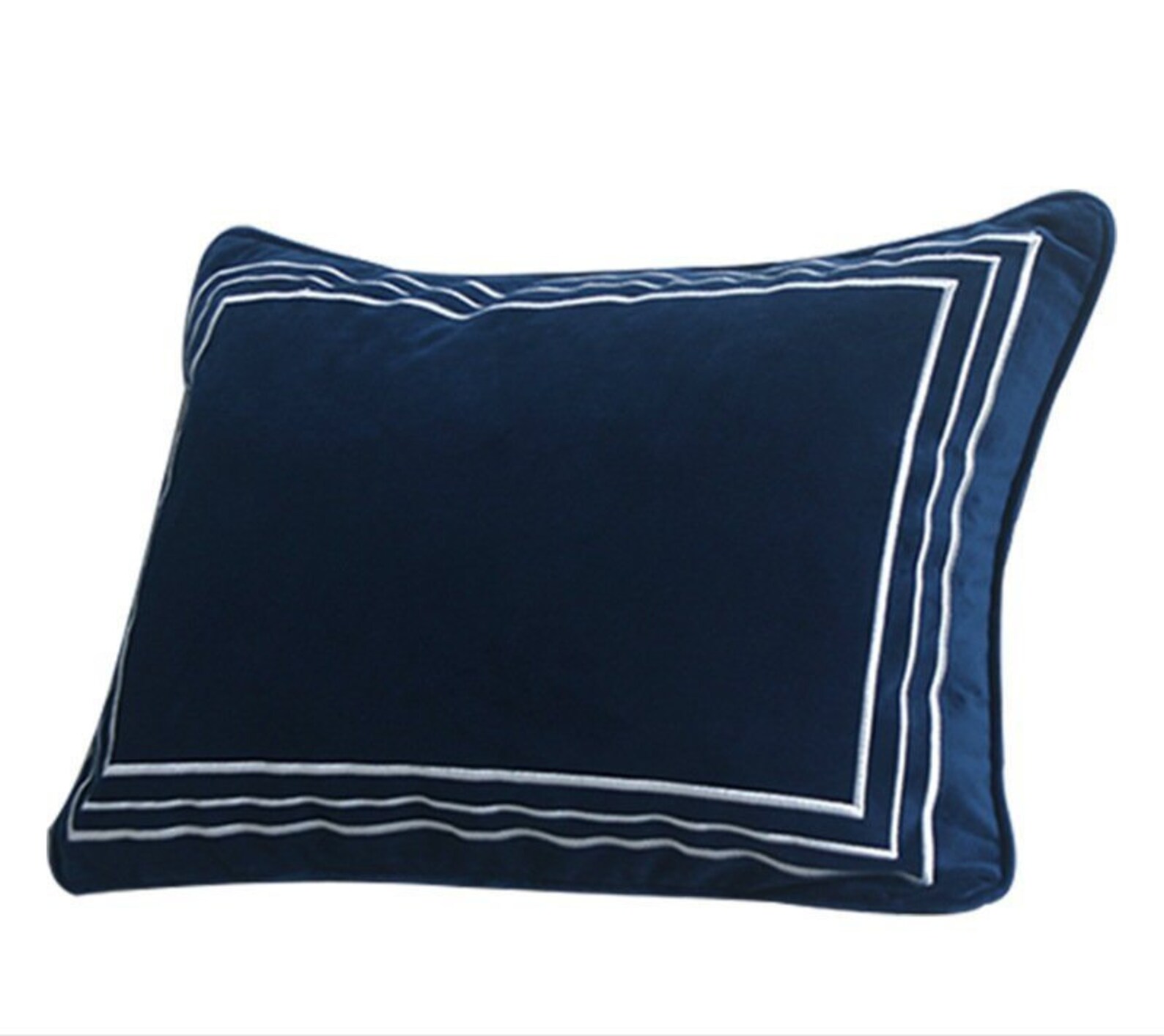 Velvet Pillow Blue Velvet Pillow Blue Pillow navy Pillow Etsy