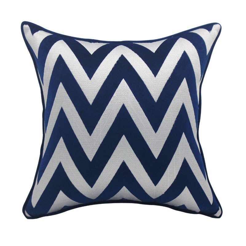 pillow covers color block pillow covers, throw pillow embroidered