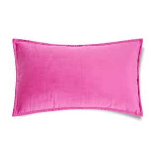 Lumbar Pillow Cover Velvet Pillow Cover, Throw Pillow Cover Velvet Pillows , Pillow Covers Hot Pink Velvet Pillow, Velvet Cushion Cover