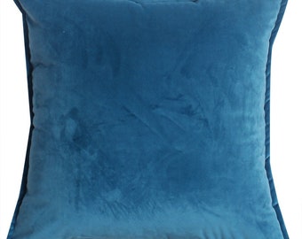 Velvet Cushion,  Pillow Covers,  Decorative Pillow ，Blue Throw Pillow , Velvet Pillow, Living Room Decor , Blue Cushion Cover, Wedding Gift