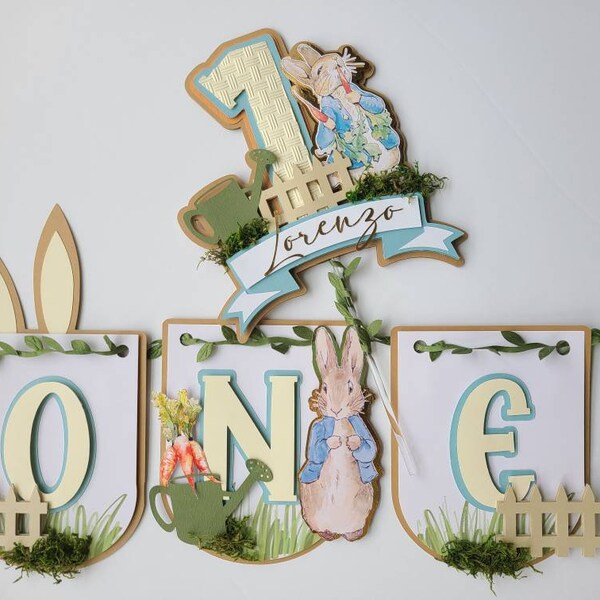 Peter Rabbit Cake Topper - Etsy