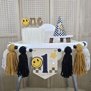 One happy dude Birthday/One happy dude bundle/1st birthday decor/I&#39;m one /Happy face birthday decor/Happy face dude birthday decor/kit party