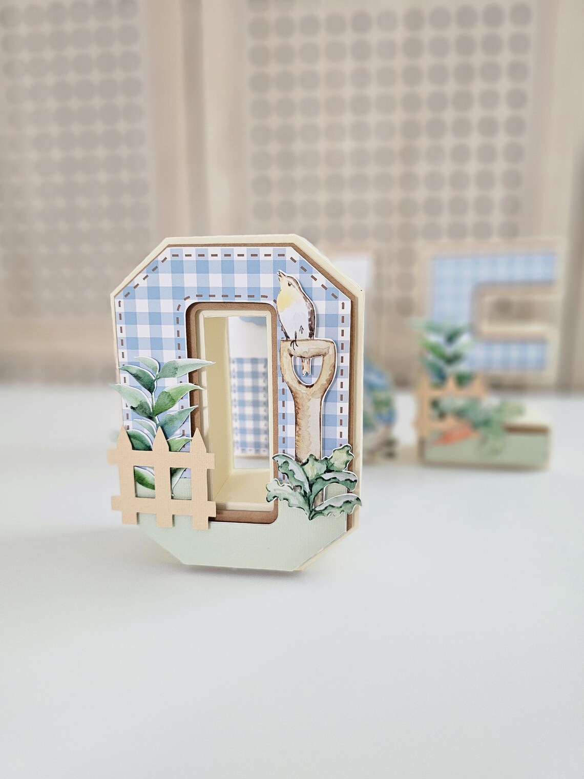 Peter Rabbit 3D Letter, First Birthday Decor, Some Bunny is One - Etsy