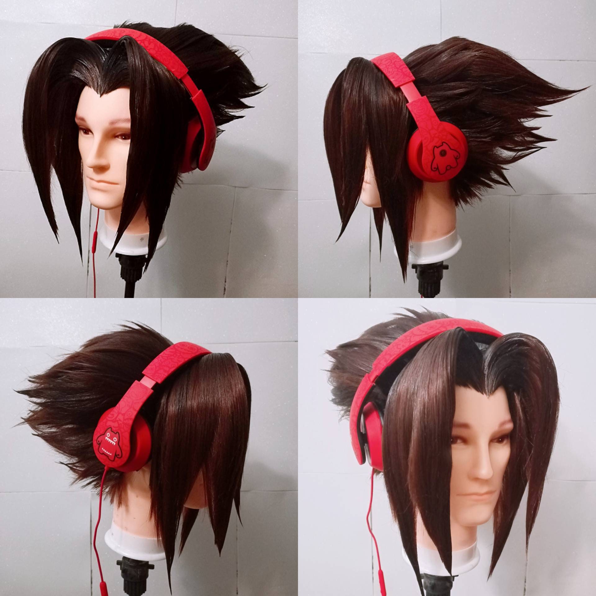 Yoh Asakura Hao Asakura Shaman King Cosplay Wig Etsy Yoh Asakura Hao Asakura Shaman King Cosplay Wig Etsy