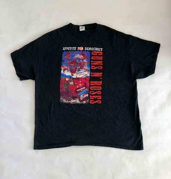 Guns N Roses Concert T-shirt Hard Rock Lv 