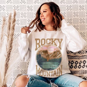 Rocky Mountain National Park Sweatshirt | National Park Sweater | Camping Gift | Rocky Mountain Sweatshirt | National Park Shirt