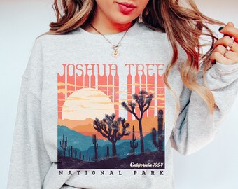 Sweat-shirt du parc national de Joshua Tree | Pull parc national | Cadeau de camping | Sweat-shirt Joshua Tree | Pull de camping | Chemise Parc National