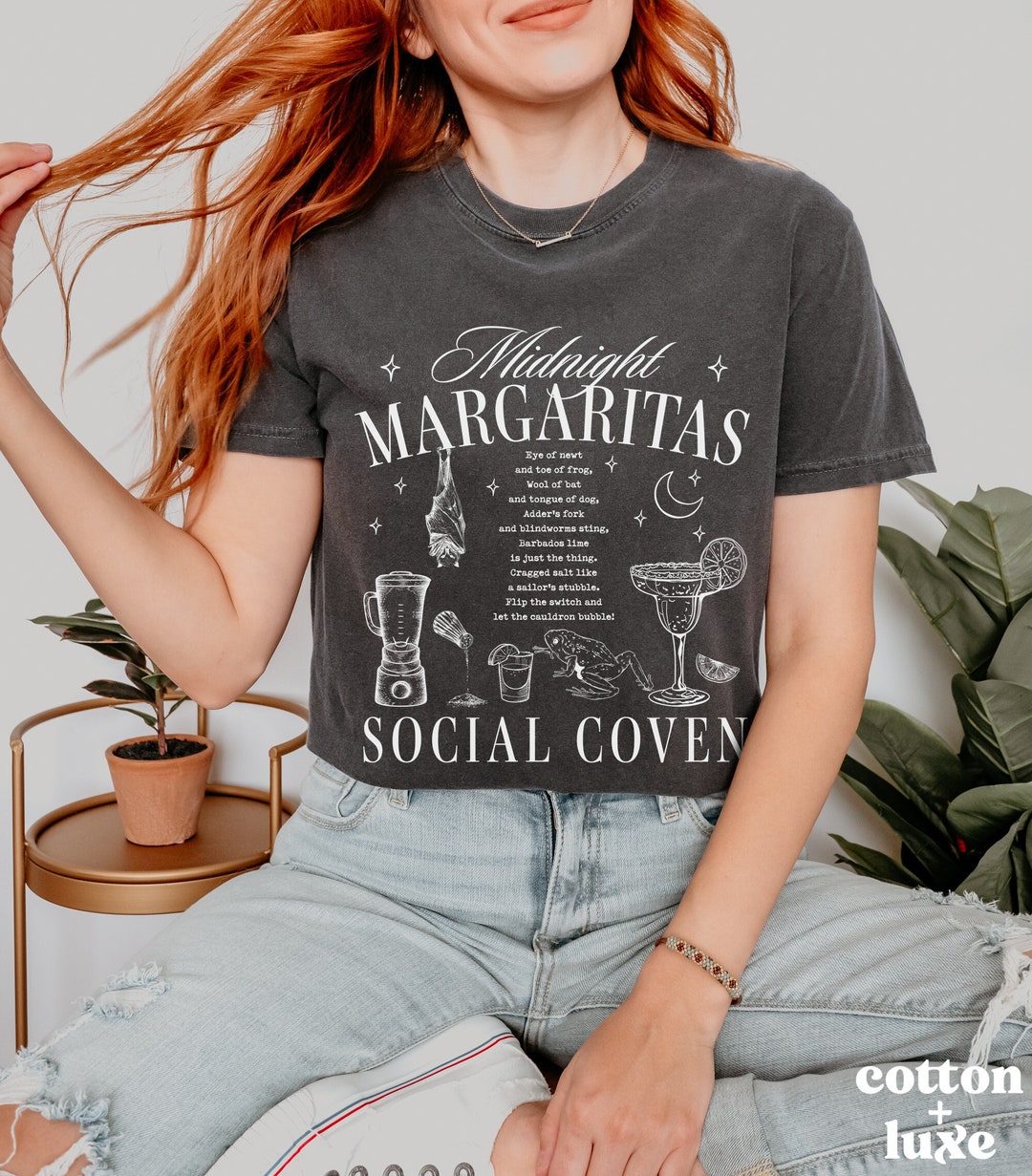 Part Two Angelita T-Shirt, White/After Midnight