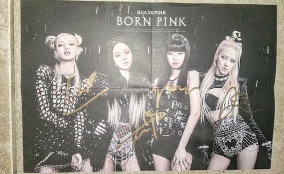BLACKPINK CD 雑誌　LISA JENNIE ROSE JISOO Buy Blackpink Lisa Jennie Rose Jisoo Signed Poster 10x14.5 Online