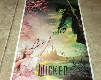 Wicked Ariana Cynthia 直筆サイン入り　フライヤー Wicked Ariana Cynthia 直筆サイン入り フライヤー Wicked