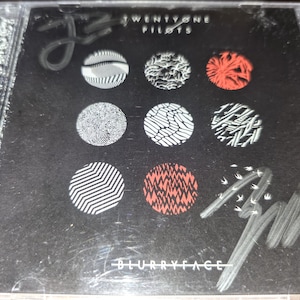 Autographed Memorabilia Twenty One Pilots - Etsy