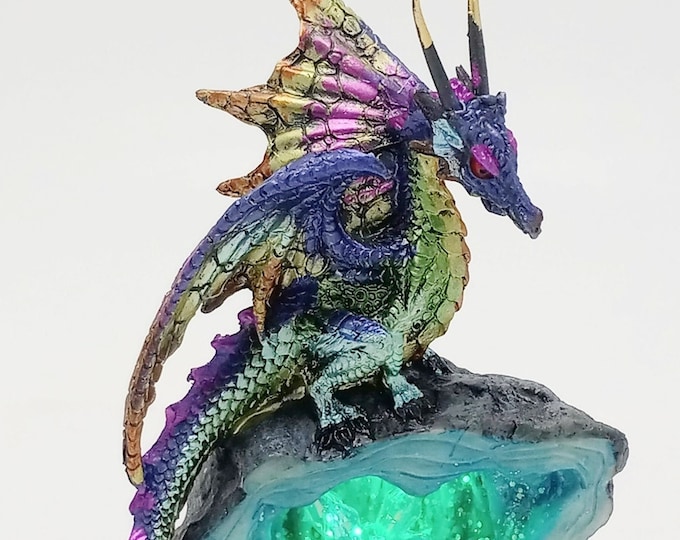 X-Large Crystal Dragon- Multi Colours 36