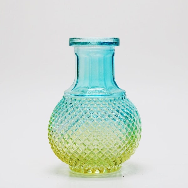 Colored Glass Vases Etsy