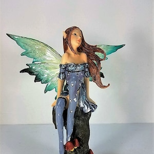 Fairy Collection Pixie with Clear Wings Figurine