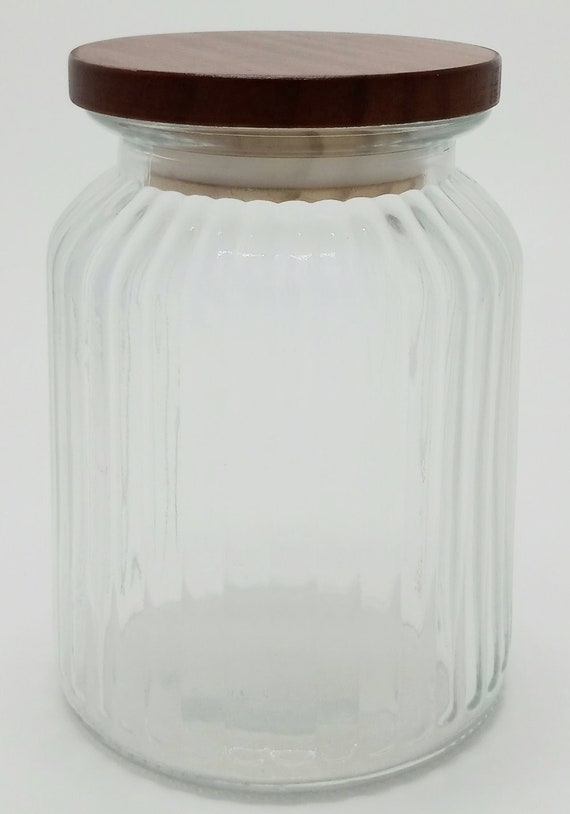 Airtight Food Jars Glass Jar with Lid, Decorative Glass Canisters