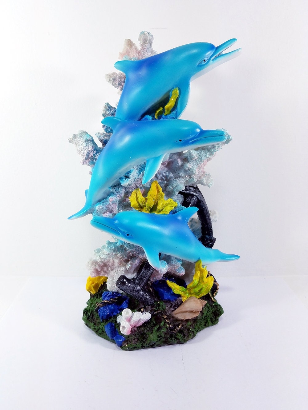【Phil Vanderlei作ブロンズ彫刻★DOLPHIN IN CORAL】 Phil Vanderlei | BRONZE DOLPHIN IN CORAL SCULPTURE | MutualArt