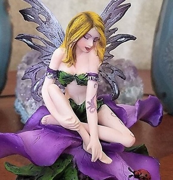 Feengarten-Akorn Mit Blumenfee – Süße Miniatur-Deko Für Magische Gärten, 3 Zoll