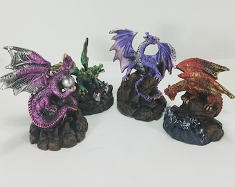 Baby Dragon Figurine Etsy