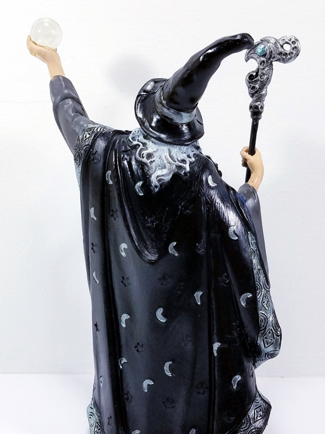 Wizard Magician Collectible Fantasy Figurine Statue with Etsy
