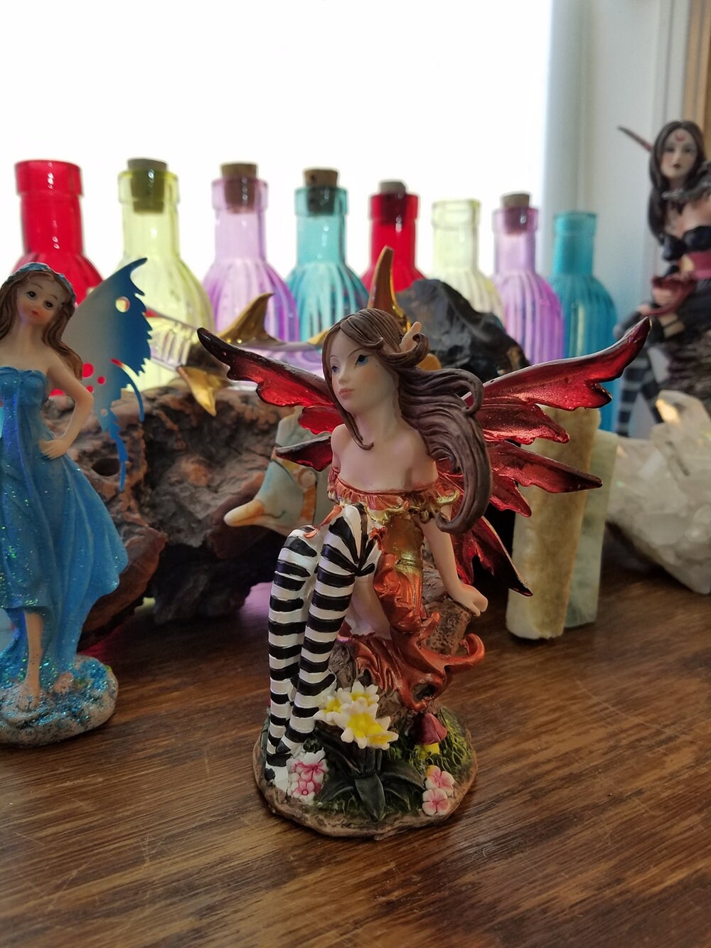 ⍋˒˒Forest fairy ☽⋆゜ Amazon.com : Wenqik 26 Pcs Miniature Fairy Figurines Mini