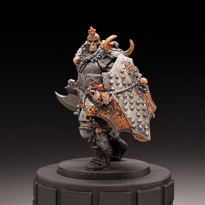 Skeleton Lord Hate Painted Miniature Undead God D/&D