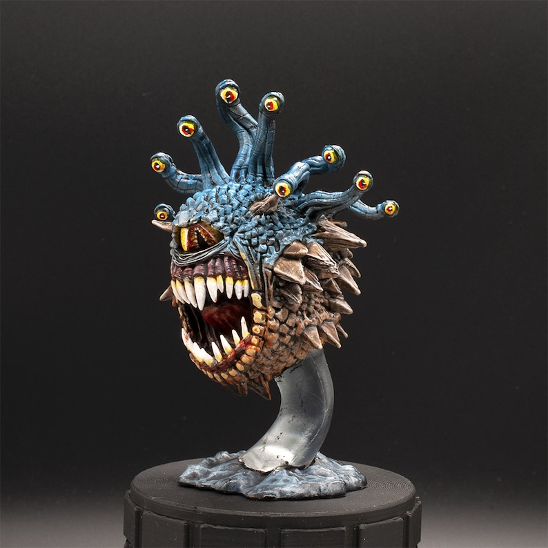 Painted Miniature Dungeons /& Dragons Beholder Xanathar Style Nolzur/'s