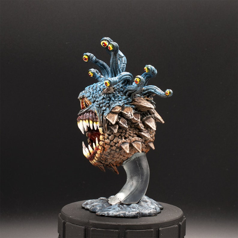 Painted Miniature Dungeons /& Dragons Beholder Xanathar Style Nolzur/'s