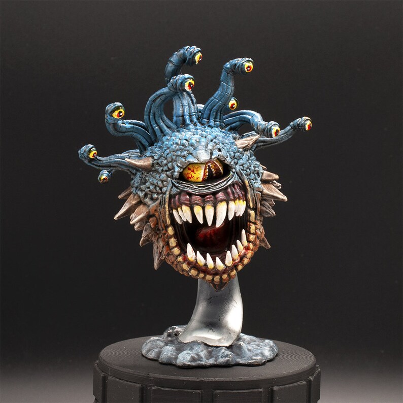 Painted Miniature Dungeons /& Dragons Beholder Xanathar Style Nolzur/'s
