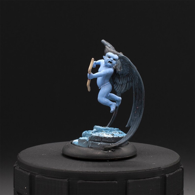 Demon Angel Cherub Painted Miniature Malifaux Neverborne Dungeons /& Dragons