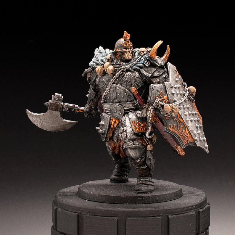 Skeleton Lord Hate Painted Miniature Undead God D/&D