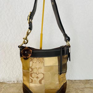 バッグ Rare COACH Patchwork DuffleBag DarkBrown Rare Coach Patchwork Dufflebag Darkbrown | eBay