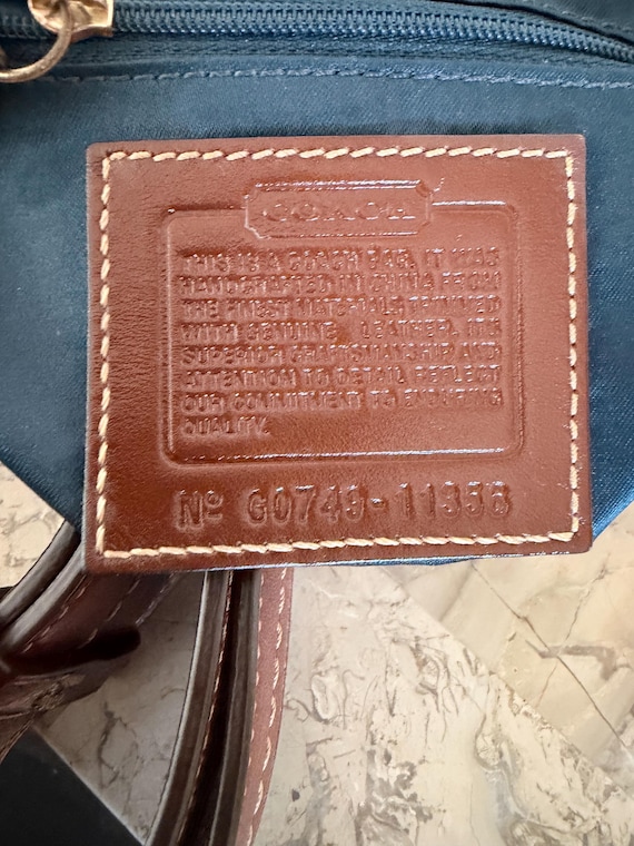 COACH 11356 Bleecker patchwork multicolored Duffl… - image 10