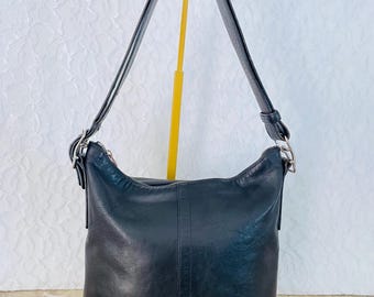 Rare Coach Signature C Metallic Canvas / Lurex Leather Bronze