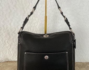 バッグ Vintage Coach Neoprene Ergo Shoulder Bag Vintage Coach Neo Ergo Pocket Zip Neoprene & Leather Satchel