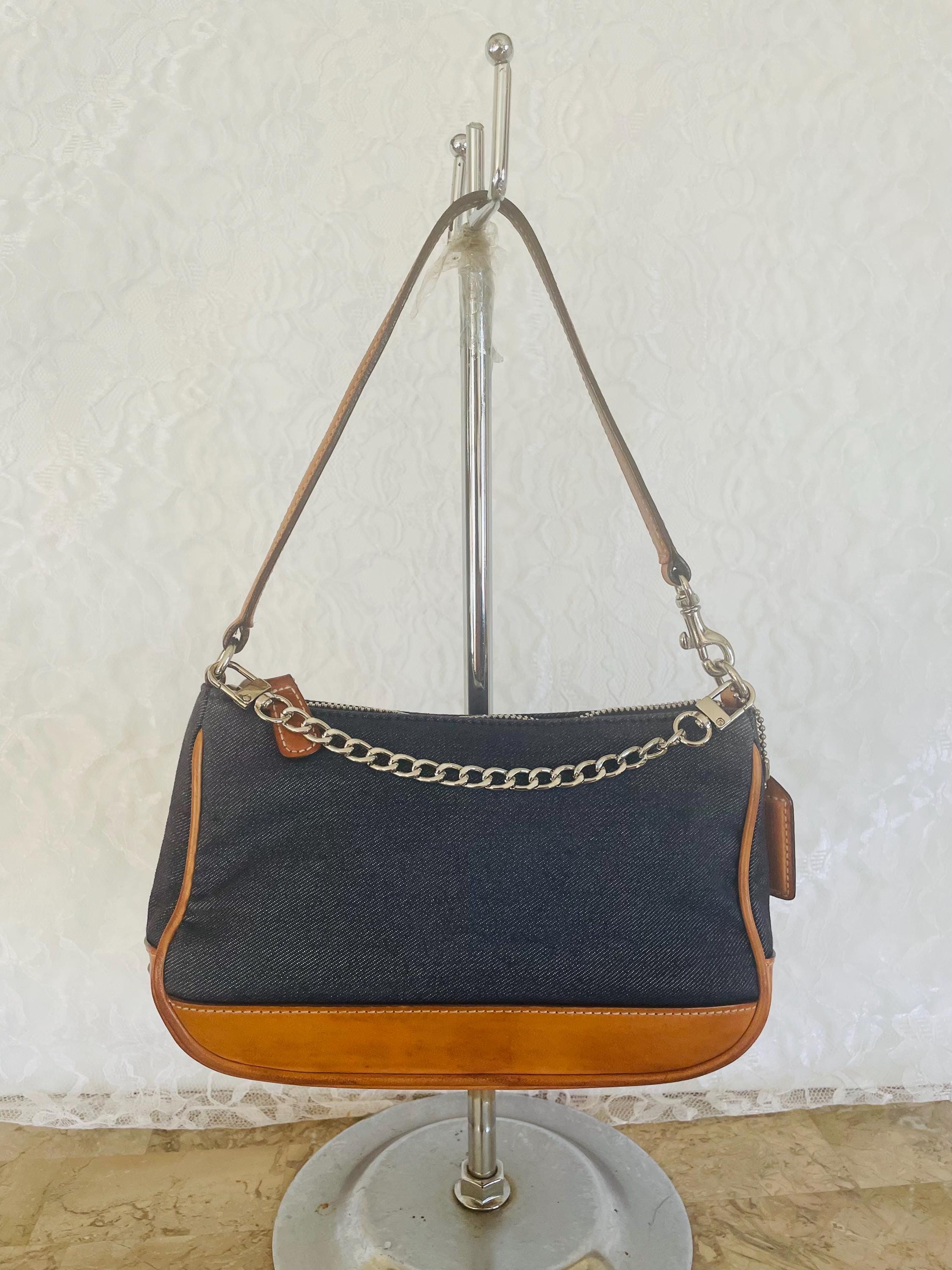 バッグ Vintage Coach Mini Hobo Bag Leather y2k Vintage coach mini hobo - Gem