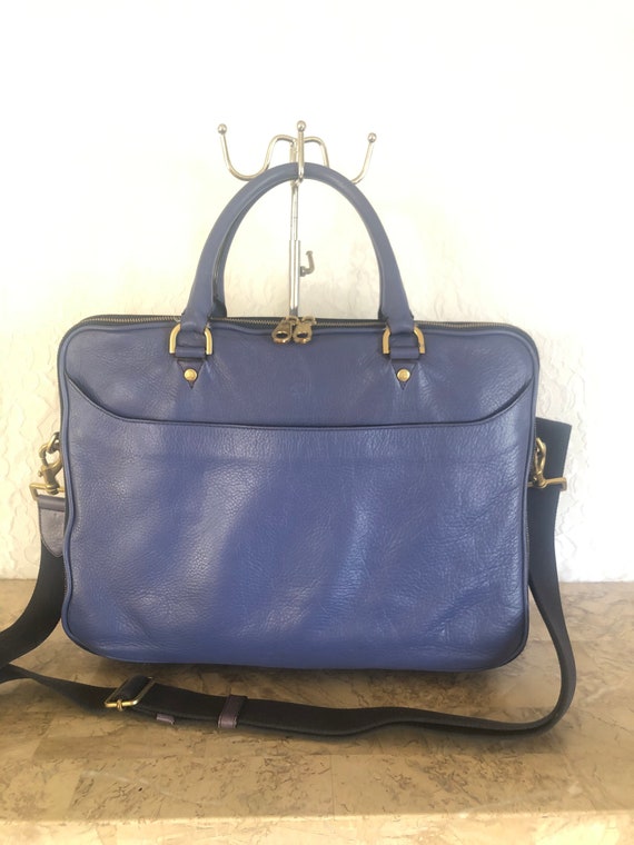 Mulberry leather briefcase Gem
