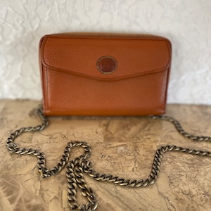 Bolso de hombro pequeño y delgado AWL de cuero para todo clima DOONEY & BOURKE de edición limitada Vtg