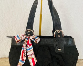 Vintage Y2K COACH Soho Signature Shoulder Bag, Coach