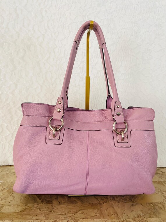 バッグ COACH Penelope Leather Tote Bag Purple Coach Penelope Lilac F14682 Pebble Leather Satchel BAG PURSE - Etsy