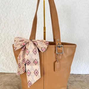 Coach Vintage Leather Tote Bag - Etsy