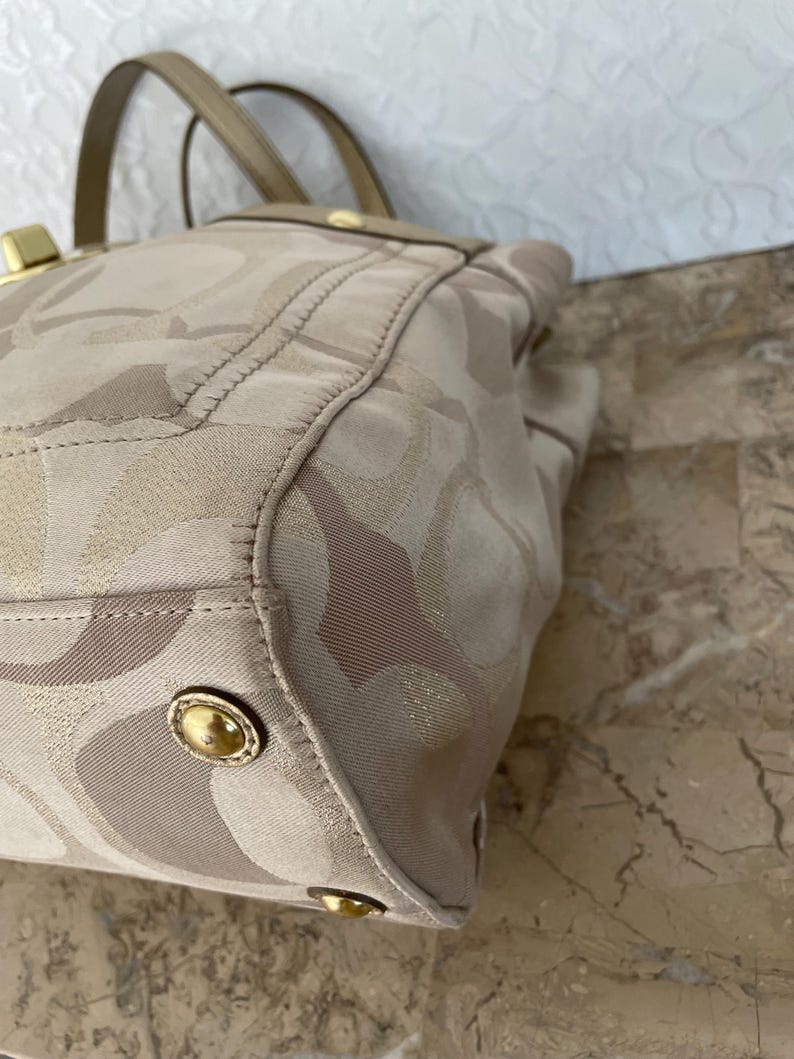 Coach Bag Bundle: leather and jacquard shoulder bags image 11