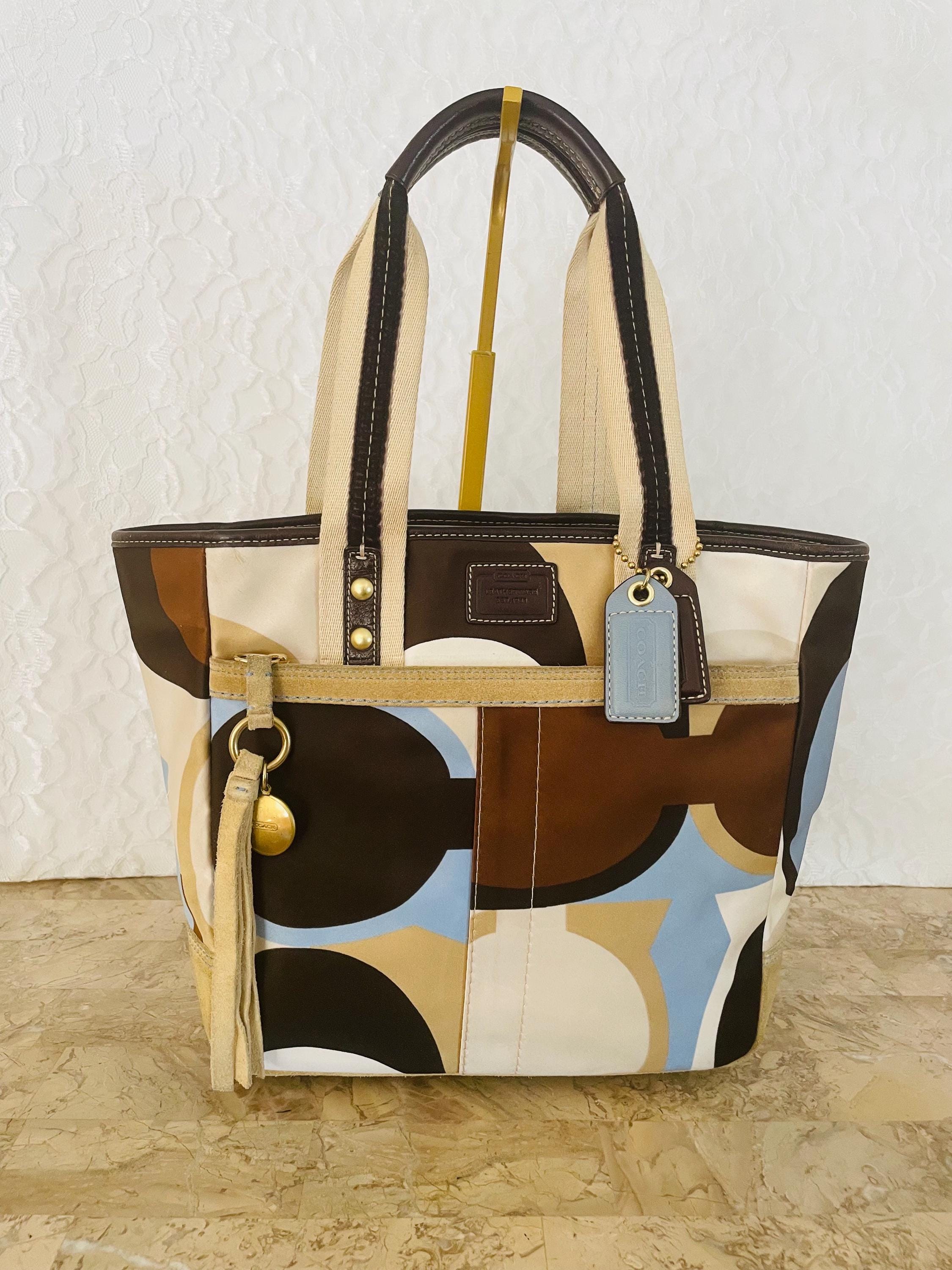 Vintage Coach Backpack Tan - Etsy