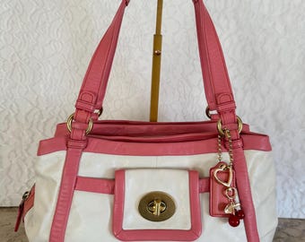 Vintage Coach Hampton Miranda Satchel Retro 2000s Y2K + RARE +