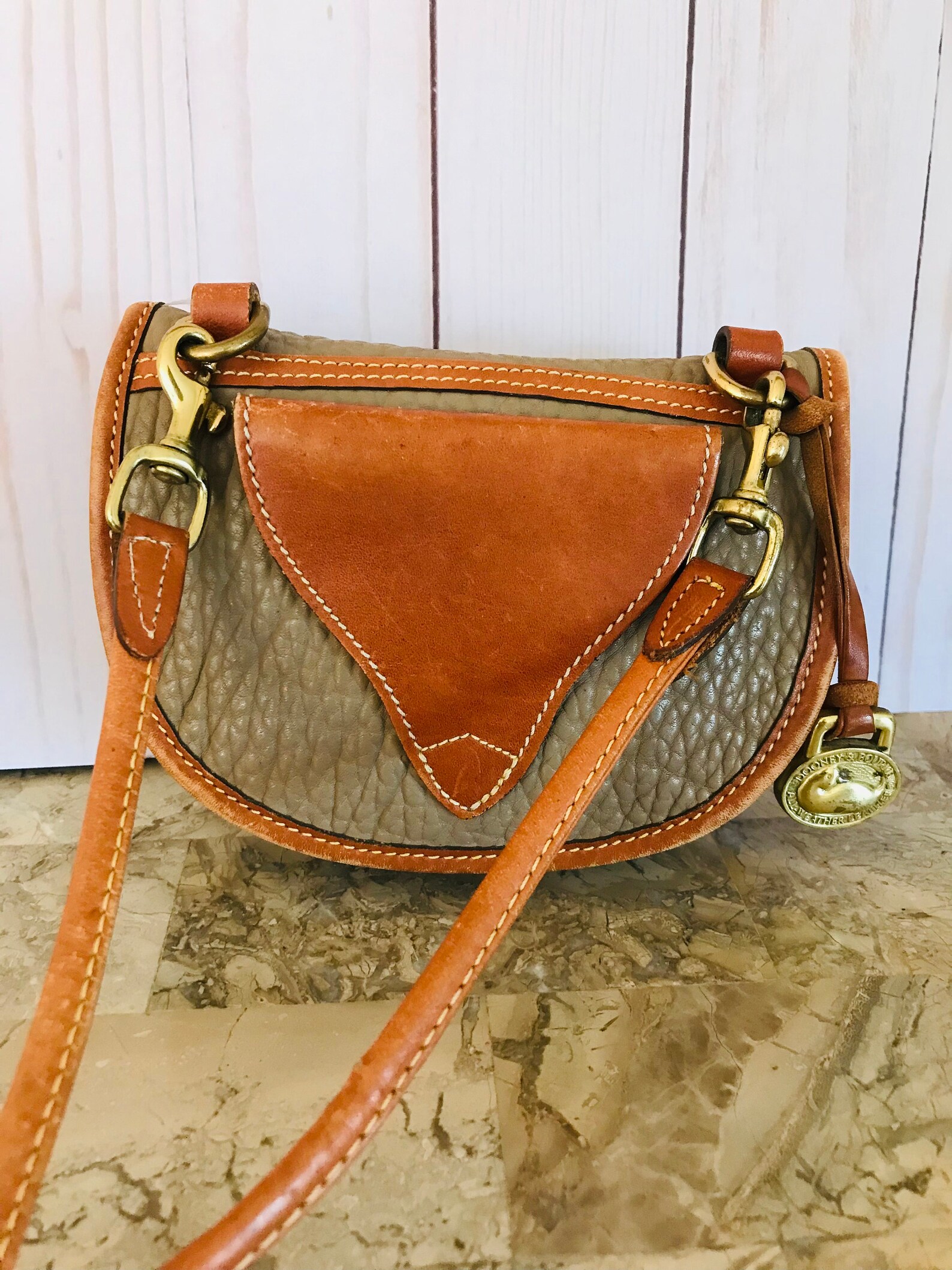 DOONEY & BOURKE Crossbody Vtg USA Waist mini Bag Convertible Etsy
