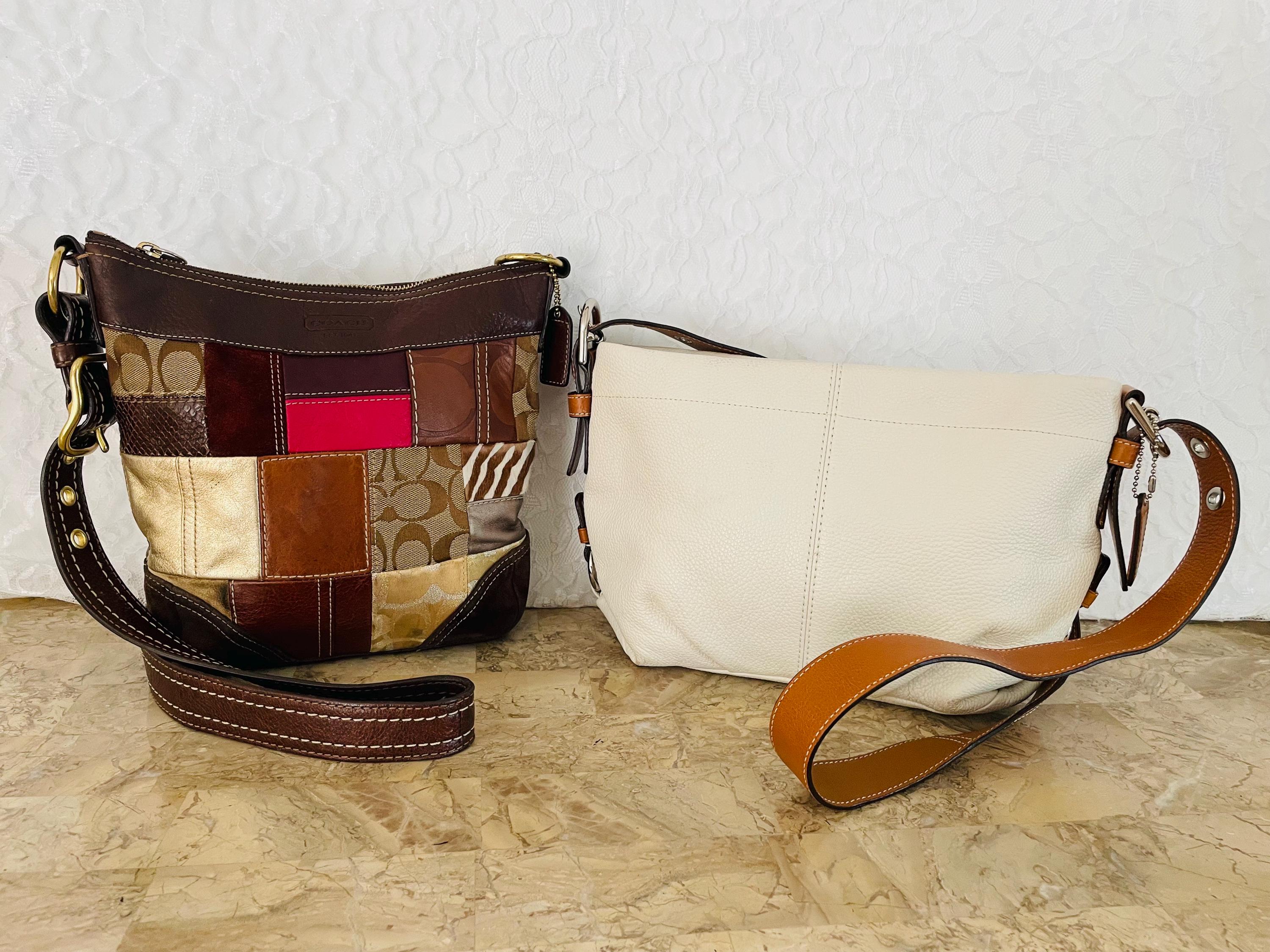 PATCHWORK SUEDE BAG 2826P バッグ スエード 70's Patchwork Suede Bag, Drawstring Patchwork Leather Bag