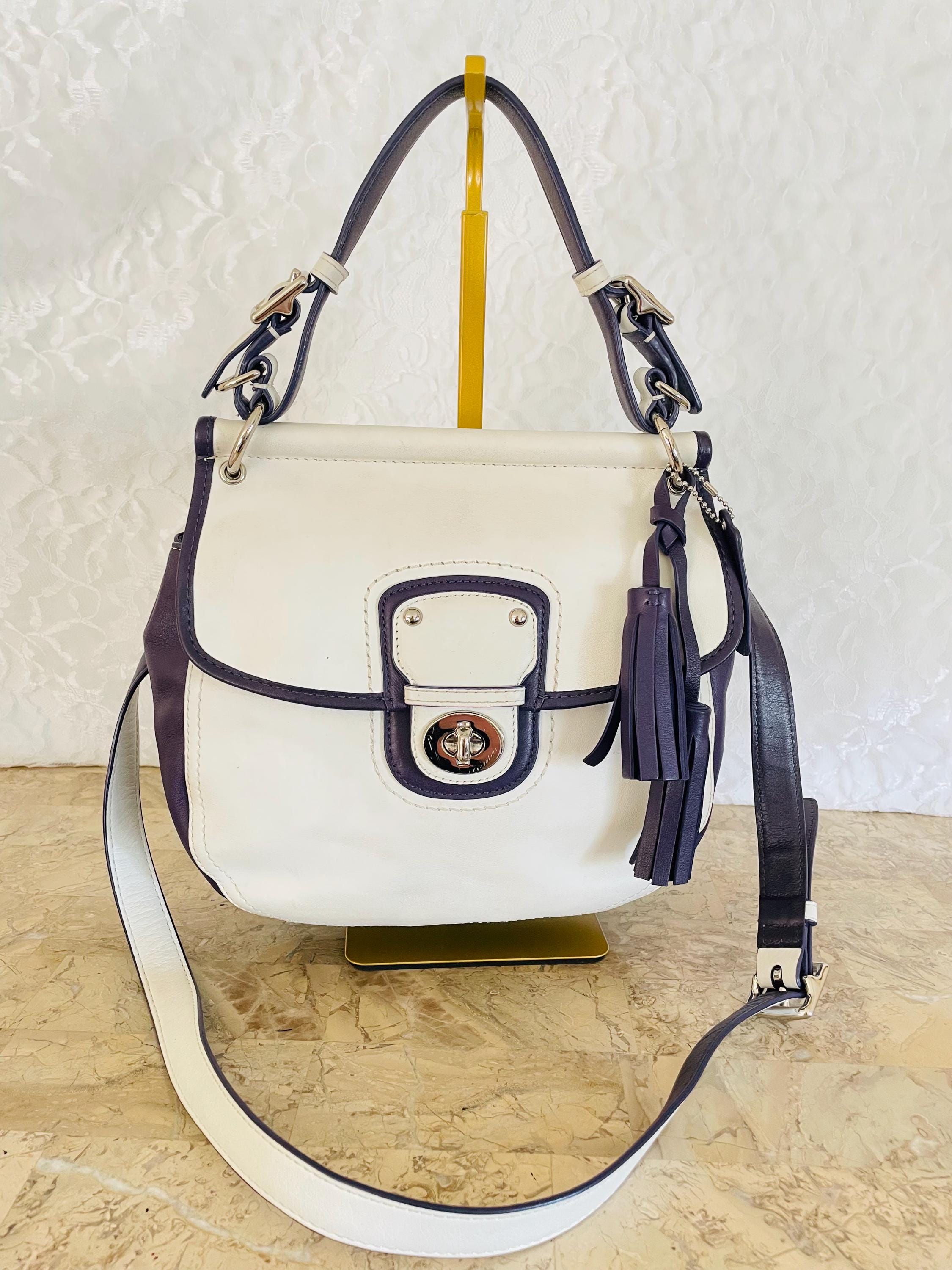 Coach Legacy City Willis 65周年記念　2way COACH WILLIS Legacy 65th ANNIVERSARY COLORBLOCK CROSSBODY