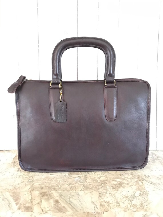 RARE coach vtg Bonnie cashin bag 70s briefcas / p